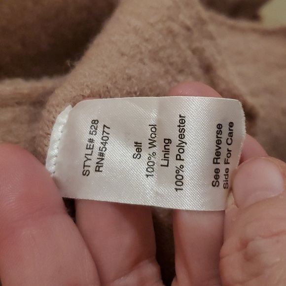 CABI #528 Rosewater Boiled Wool Valentina Jacket Size XS - Picture 7 of 9